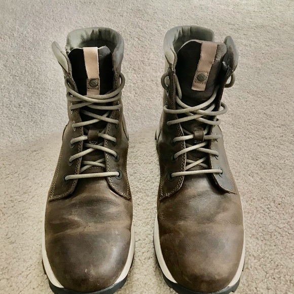 Timberland Brown/Gray Brooklyn Side-Zip Boots 11M - Picture 7 of 8